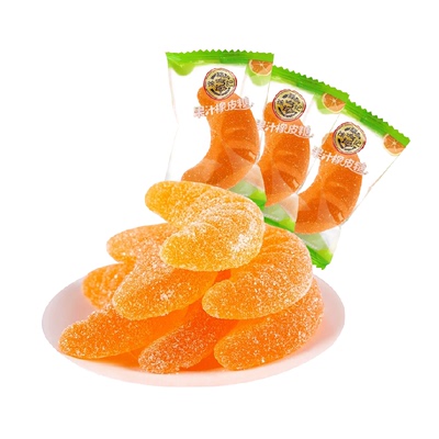 徐福记大橘瓣软糖橡皮糖