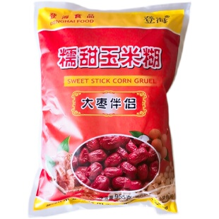 登海玉米糊大枣伴侣955g 糯甜玉米糊大枣味学生早餐粥女生代餐粥