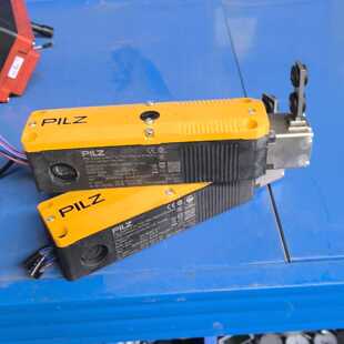 进口皮尔兹（pilz）电气安全门锁。