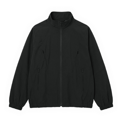 户外运动休闲宽松防水夹克外套男