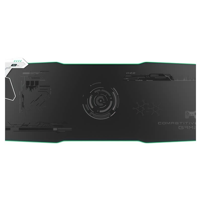 ALIENWARE45W快充RGB发光带USB拓展定制款外星人无线充电鼠标垫