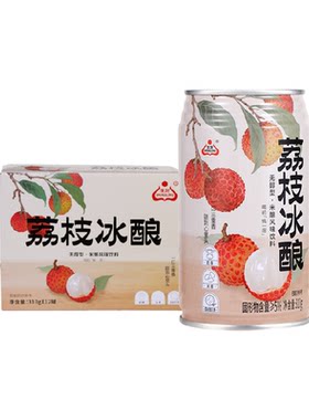 生龙荔枝冰酿醪糟酒310g*12罐
