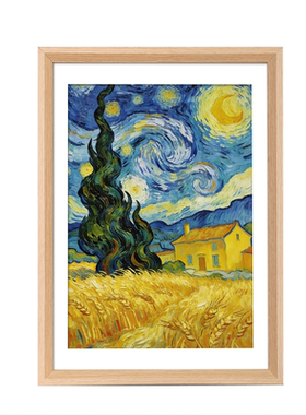实木画框空框挂墙a3A4纸儿童素描油画4k八8K开水彩装裱16寸20相框