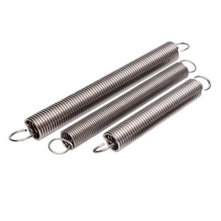 现货304不锈钢拉簧带钩 强力拉伸挂钩弹簧 烤箱拉门小弹簧 拉簧