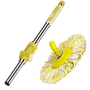 美添乐旋转拖把原装杆子拖布头旋涡盘通用盘白头彩头绿头厂家直销