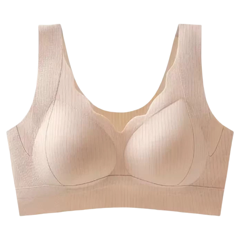 古今无钢托美背全罩杯收副乳文胸