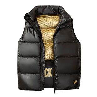 黑金免洗羽绒棉马甲女冬季新款加厚保暖马夹气质显瘦背心棉衣外套