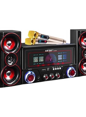 先科2.1蓝牙超重低音K歌音箱