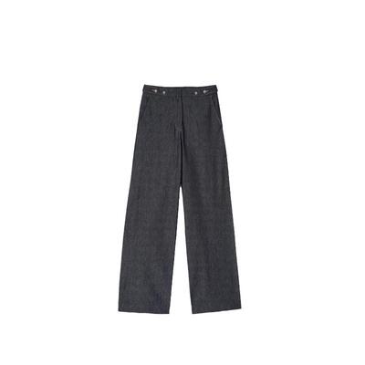 SANDRO宽松阔腿牛仔裤