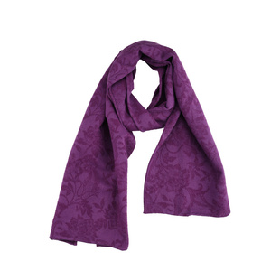 原创宫廷风丨匠人重磅出品双面提花围巾长条丝巾棉麻春秋女士百搭