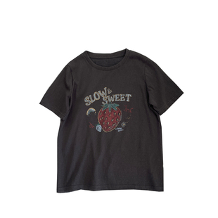 韩系字母草莓印花短袖t恤女!夏季百搭正肩显瘦小个子圆领休闲Tee