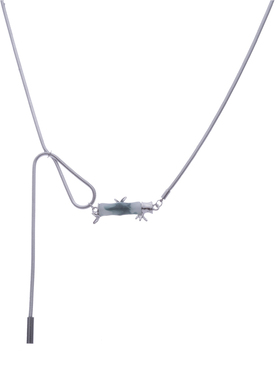 中式玉石项链女男潮小众设计