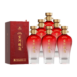 宋河粮液 宋壹50度500ml*6瓶整箱浓香型纯粮白酒送礼喜宴自饮国标