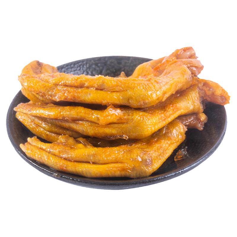 炸鸭脚螺蛳粉带黄虎皮半成品掌爪油专商用鸭脚煲广西柳州田螺姑娘