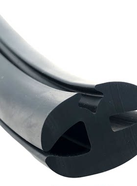 三口视窗玻璃嵌条柜门门窗橡胶