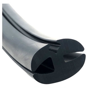 三口视窗玻璃嵌条柜门嵌条三口橡胶密封条机械门窗玻璃条H型卡条