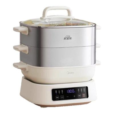 美的不锈钢电蒸锅多功能家用智能预约全自动蒸煮炖多功能一体锅M3