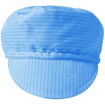 防静电工作帽橙色透气无尘车间