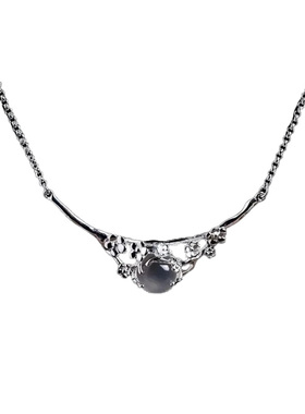 月影寒梅月光古雅文艺S925银手链