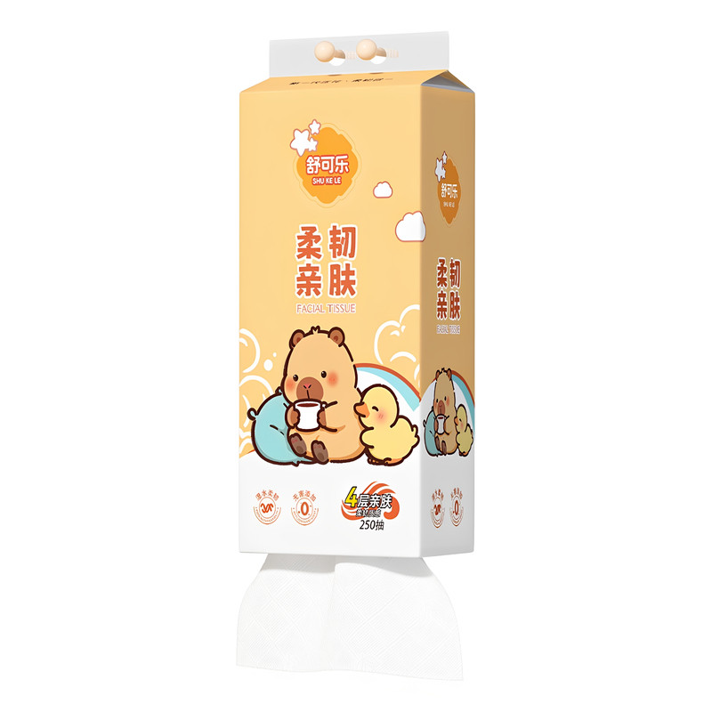 舒可乐9大提加量底部抽纸送挂钩