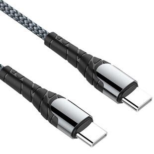LDNIO正品65W快充数据线type-c to type-c充电器线USB-C闪充线编织线适用于华为三星小米荣耀手机笔记本5A