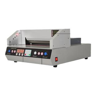 力晴切纸机电动小型办公台式安全激光高精度切纸刀全自动a4凭证图文店加厚层裁纸刀重型装订数控照片切书机