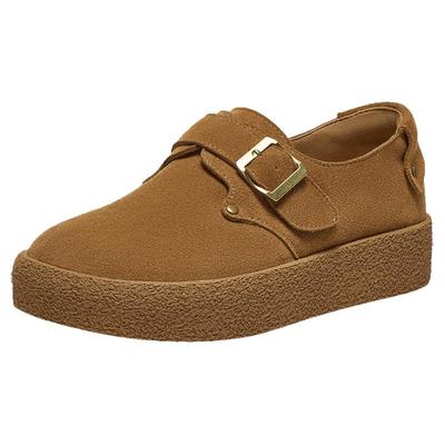 百思图2025春季新款商场同款简约户外勃肯鞋厚底女单鞋BG122AM5