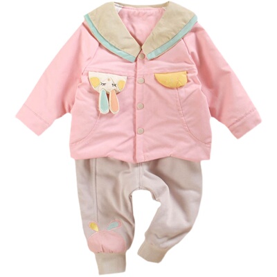 断码特价夹棉洋气春秋冬两件套装