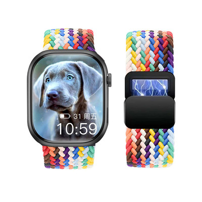 适用子腾园S26Max编织磁吸表带