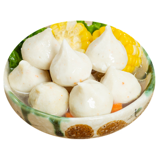 【潮欣】鳕鱼芝士丸500g 包心鱼丸 豆捞打边炉火锅食材 潮汕特产