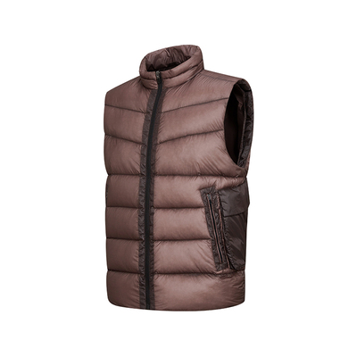 Saucony索康尼男子都市生活轻薄百搭羽绒马甲 SA2269DV11L-RD031