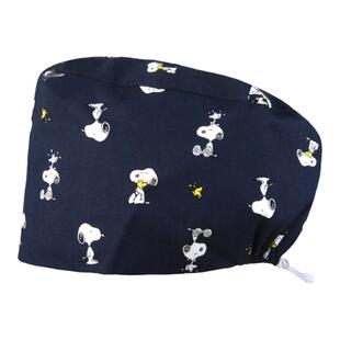 蝶芭朵印花手术帽女护士帽手术室医生帽调节扣牙科工作帽包头帽男