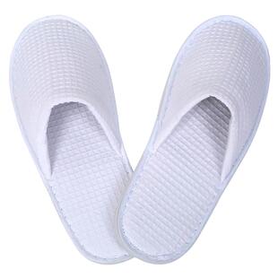 五星级酒店一次性华夫格拖鞋定制旅行美容院拖鞋待客拖鞋家用厚底