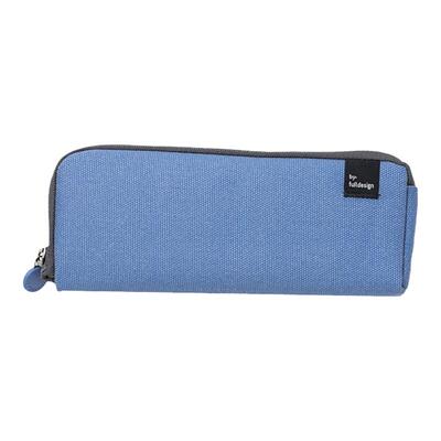 full纯色便携防水大容量笔袋简约