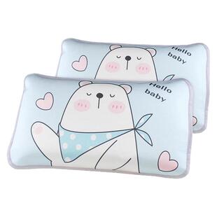 儿童冰丝枕套30x50 35x55 40x60夏季学生枕芯套夏天枕头套单人枕