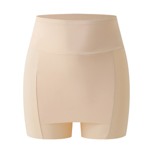 冰丝无痕安全裤女2025新款隔层遮挡三角区防走光不卷边高腰打底裤