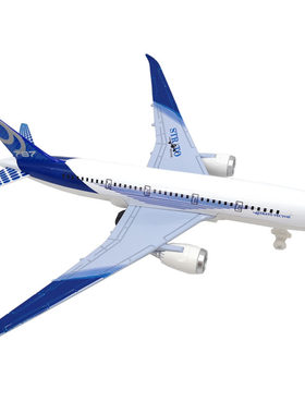 合金客机玩具儿童飞机空客A380