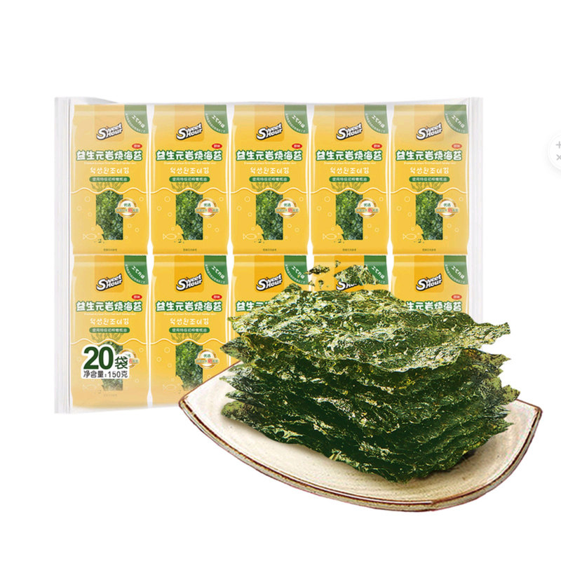 美好时光益生元岩烧海苔原味
