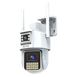 乔安无线WiFi监控器家用室外门口360度无死角远程手机摄像头夜视