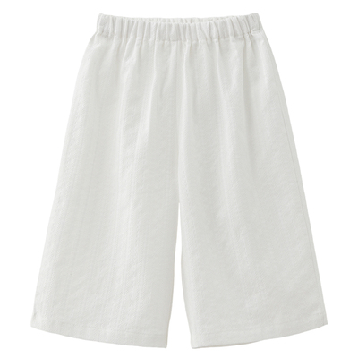 enhennbaby婴儿白色直筒裤2026春夏新款阔腿裤女童裤子男童休闲裤