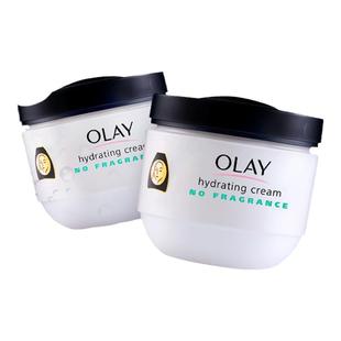 OLAY港版玉兰油保湿面霜正品秋冬敏感肌补水舒缓护肤乳液2瓶