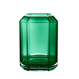 丹麦进口Louise Roe玻璃花瓶Jewel钻石形状装饰摆件插花花器北欧