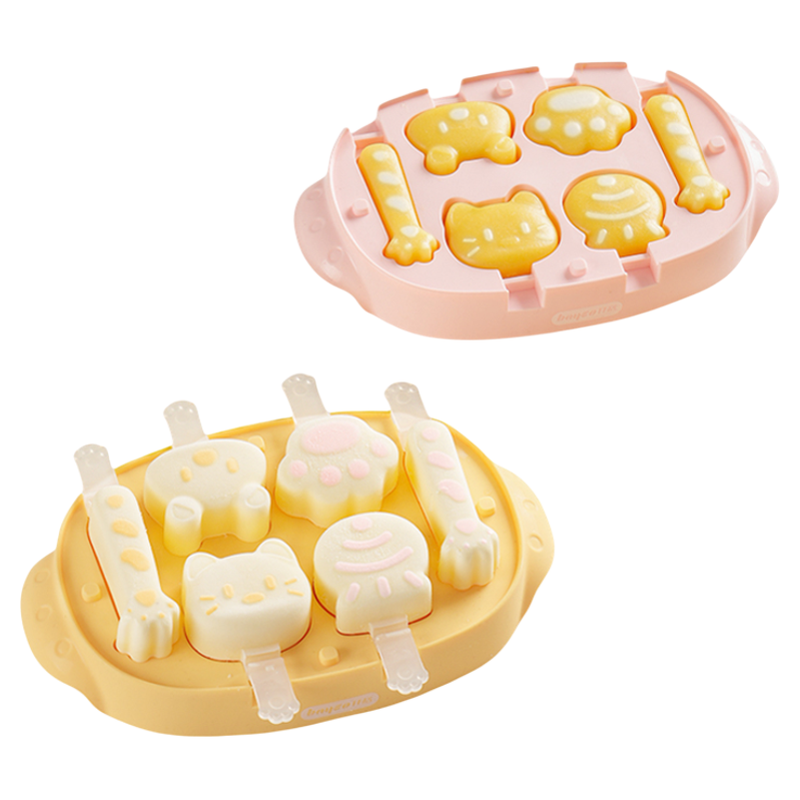 拜格宝宝辅食蒸糕模具食品级硅胶