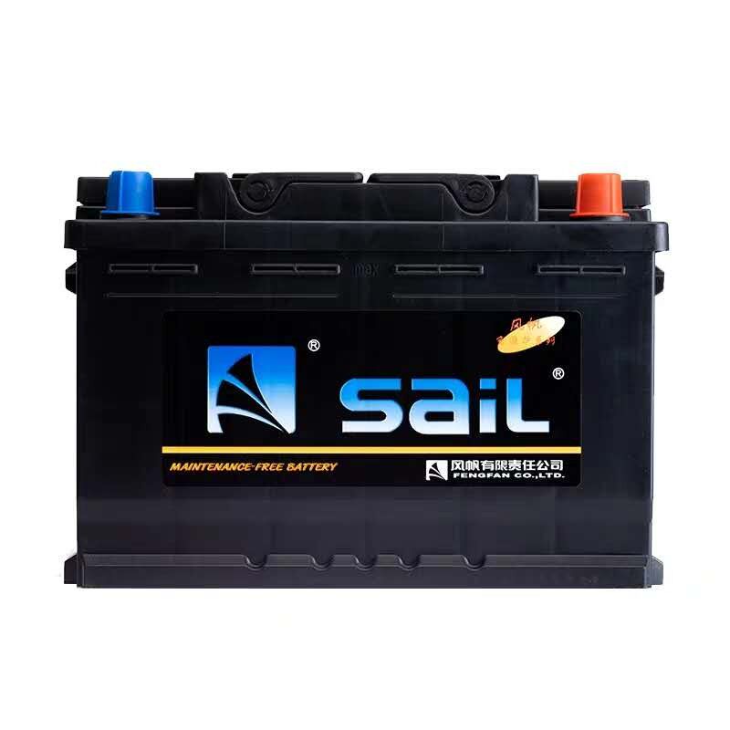 风帆12V110Ah汽车电瓶适配奥迪A8/A4/Q5/Q7保时捷卡宴途锐蓄电池