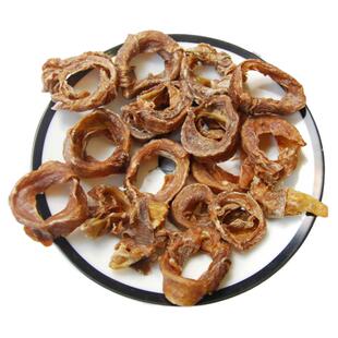 磨牙新品又耐啃 出口纯鸭胸绕牛喉管小段150g约19个中小型犬荐