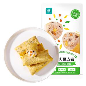 优形豆皮鸡肉卷鸡肉卷即食零食
