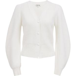 Vero Moda毛衣女2026春季新款含绵羊毛兔毛V领优雅开衫326113033