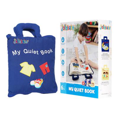 Jollybaby安静布书蒙特梭利早教