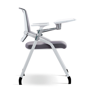 培训椅带桌板写字板办公椅可折叠靠背培训机构椅子办公室会议桌椅