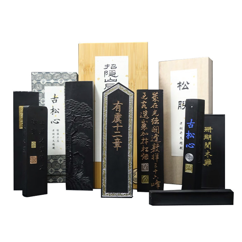 赋比兴绩溪上庄胡开文徽墨胡嘉文